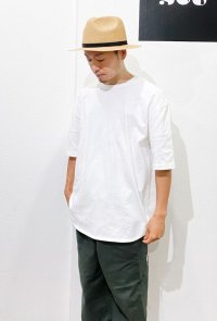 画像1: HIGHER(ハイアー）PAPER BLADE MIDDLE BRIM FEDORA  ベージュ