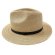 画像3: HIGHER(ハイアー）PAPER BLADE MIDDLE BRIM FEDORA  ベージュ (3)