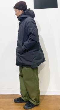 画像2: Have a good day (ハブアグッドデイ) × NANGA (ナンガ）Hooded down coat  130  チャコール   3