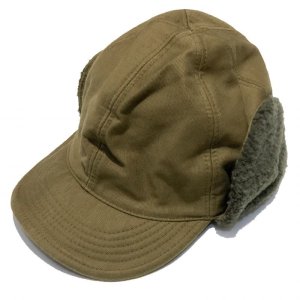 画像1: HIGHER (ハイアー)  CORDLANE HUNTER CAP BEIGE  (コードレーン ハンターキャップ） (1)