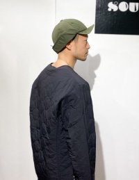 画像2: UNFRM OUTDOOR STANDARD (ユニフォーム アウトドア スタンダード)  /   2WAY EAR FLAP MILITARY PUFFY CAP（2WAY イヤーフラップ ミリタリーパフィキャップ) オリーブ