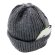 画像2: ROTOTO  (ロトト)  RECYCLE W/PL 2×2 BEANIE  ダークグレイ (2)