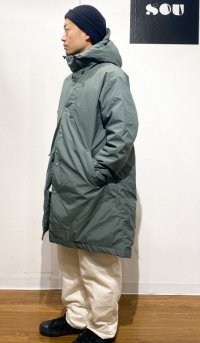 画像2: Have a good day (ハブアグッドデイ) × NANGA (ナンガ）HOODED DOWN COAT  チャコール  3