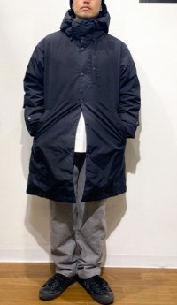 画像1: Have a good day (ハブアグッドデイ) × NANGA (ナンガ）HOODED DOWN COAT  ブラック  3