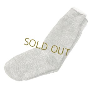 画像1: ROTOTO  (ロトト） DOUBLE FACE SOCKS  "MERINO WOOL & OGANIC COTTON"   アーミーグリーン (1)