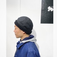 画像1: HIGHER （ハイアー）  STRETCH RIPSTOP BEANIE  ブラック