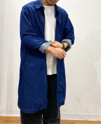 画像3: MANUAL ALPHABET (マニュアルアルファベット） DENIM SHT COAT (デニムシャツコート)  ブルー