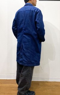 画像2: MANUAL ALPHABET (マニュアルアルファベット） DENIM SHT COAT (デニムシャツコート)  ブルー