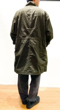 画像3: UNFRM OUTDOOR STANDARD (ユニフォーム アウトドア スタンダード)  /  VENTILE MILITARY COAT (ベンタイルミリタリーコート） DARK  GRAY  L/XL