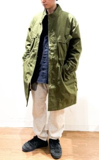 画像1: UNFRM OUTDOOR STANDARD (ユニフォーム アウトドア スタンダード)  /  VENTILE MILITARY COAT (ベンタイルミリタリーコート） OLIVE   M/L