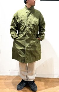 画像2: UNFRM OUTDOOR STANDARD (ユニフォーム アウトドア スタンダード)  /  VENTILE MILITARY COAT (ベンタイルミリタリーコート） OLIVE   M/L