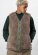 画像8: UNFRM OUTDOOR STANDARD (ユニフォーム アウトドア スタンダード)  /  COTTON / NYLON - BOA FLEECE REVERSIBLE VEST (コットンナイロン ボアリバーシブルベスト)  MOSS GREEN  L (8)