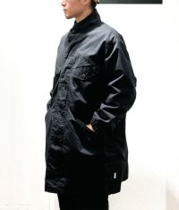 画像1: UNFRM OUTDOOR STANDARD (ユニフォーム アウトドア スタンダード)  /  VENTILE MILITARY COAT (ベンタイルミリタリーコート） BLACK  M