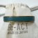 画像3: RE.ACT  (リアクト） Buttero Leather Rail Bangle  Turquoise (3)