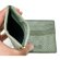 画像2: RE.ACT  (リアクト）Alaska Leather Money Clip Wallet Green (2)