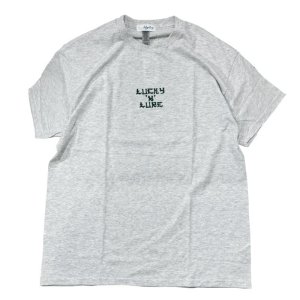 画像1: Luck ' n ' Lure (ラッキールアー）幸運 SS Crew Neck Tee   アッシュ (1)