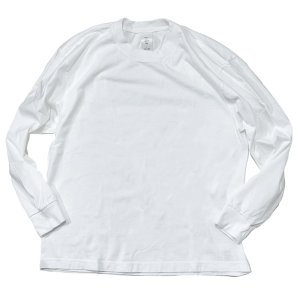 画像1: Have a good day (ハブアグッドデイ)   Tubular L/S  Tee     ホワイト   （丸胴 ロングTシャツ） (1)