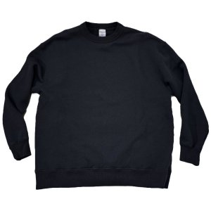 画像1: Have a good day (ハブアグッドデイ)  Crew sweat  （裏起毛スウェット） ブラック (1)