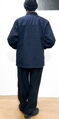 画像3: MANUAL ALPHABET (マニュアルアルファベット）DENIM WORK JKT   ネイビー