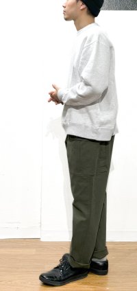 画像3: UNFRM OUTDOOR STANDARD (ユニフォーム アウトドア スタンダード)  /  STRETCH CHINO CLOTH 9/10 MILITARY PANTS   オリーブ