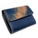 画像1: RE.ACT (リアクト)   Cordovan  Marbled Three Fold Compact Wallet   blue （ブルー） (1)