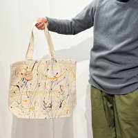 画像2: RE.ACT (リアクト)    Splatter Paint Tote Bag Small   マルチ