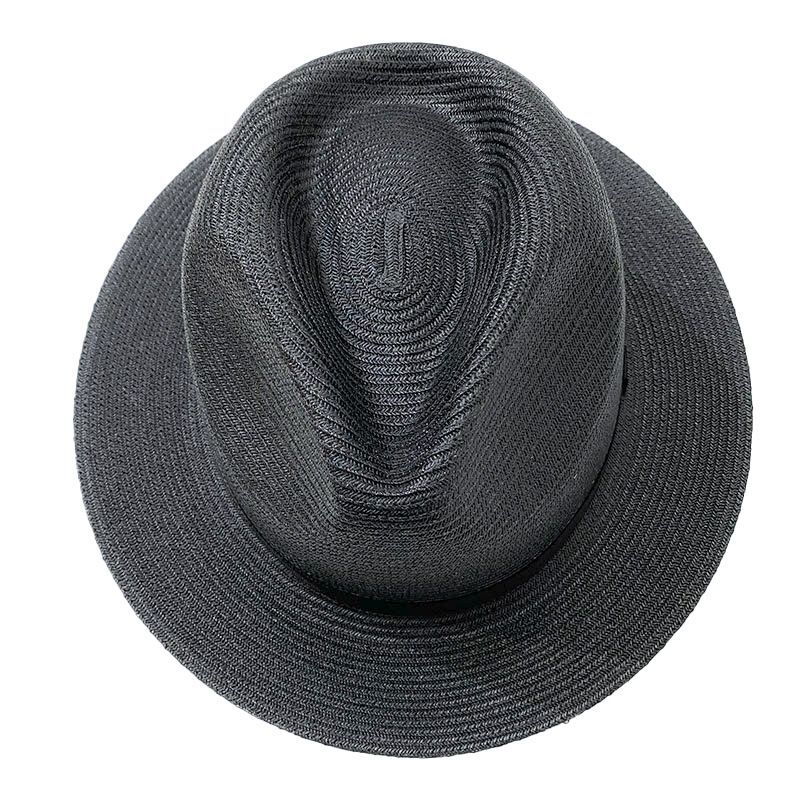 ハイアーのPAPER BLADE MIDDLE BRIM FEDOR ブラック