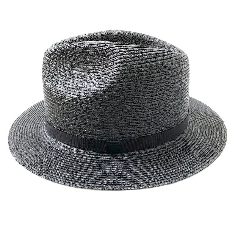 HIGHERのPAPER BLADE MIDDLE BRIM FEDOR ブラック