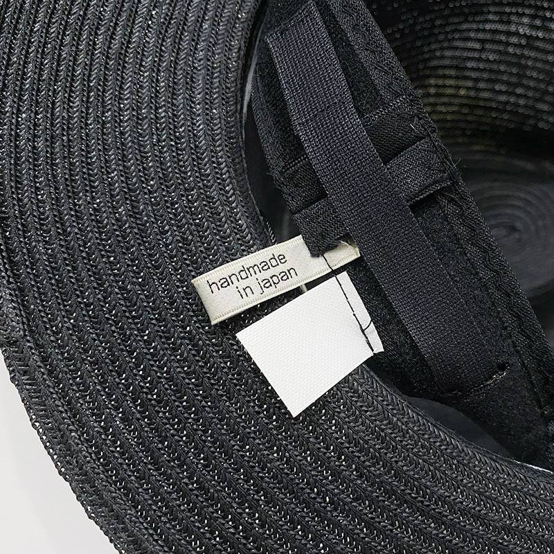 ハイアー PAPER BLADE MIDDLE BRIM FEDOR ブラック