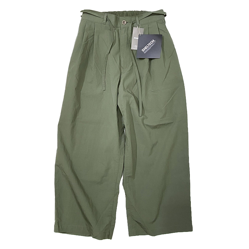 devadurga FUTURE WIDE PANTS カーキ