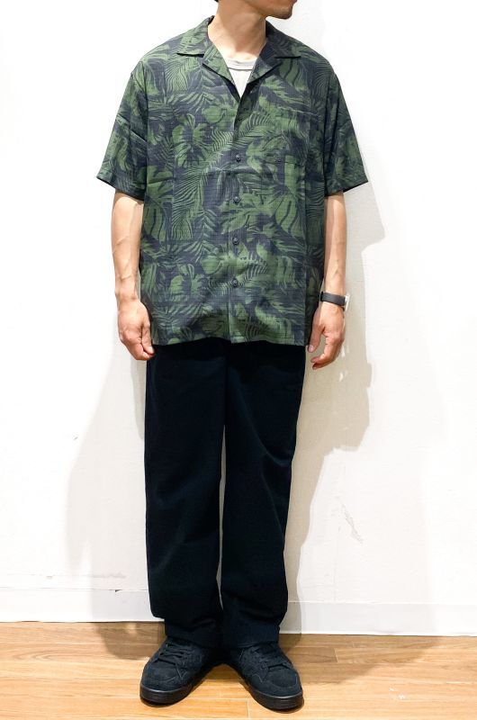 ROARK REVIVAL (ロアーク リバイバル) BLESS UP PALMS S/S WOVEN