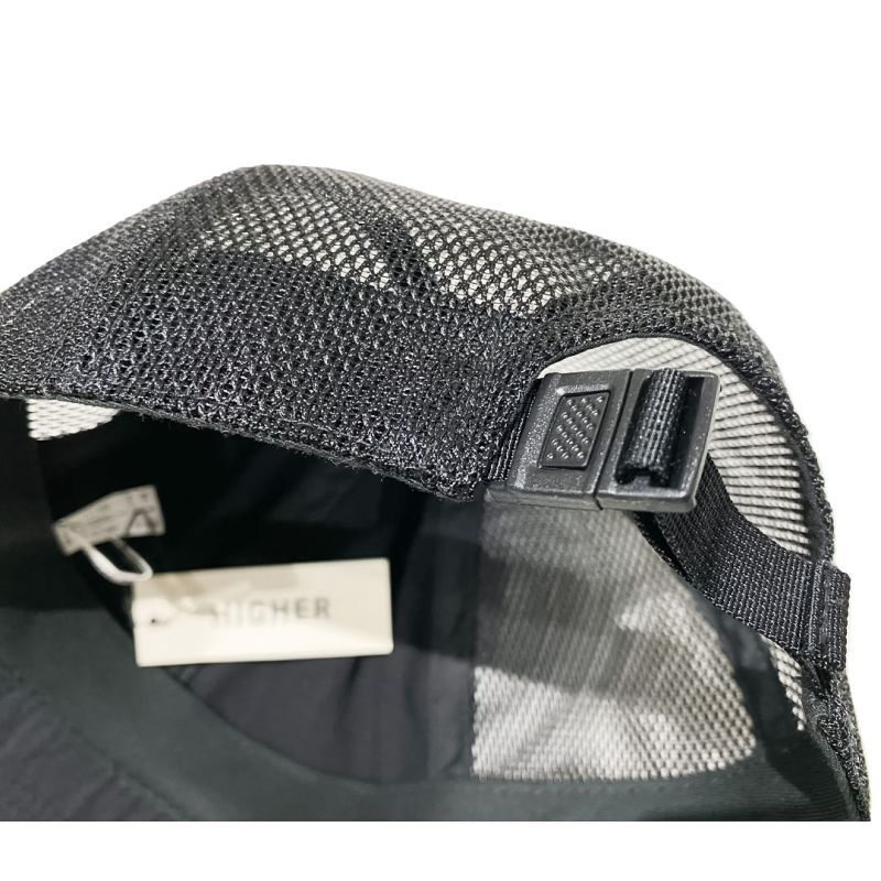 HIGHERのRIP STOP MESH CAP black