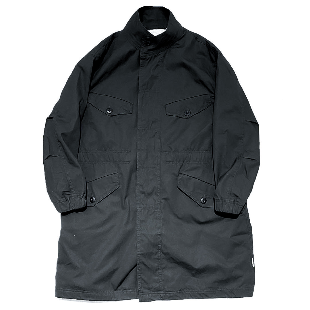 UNFRM OUTDOOR STANDARD (ユニフォーム アウトドア スタンダード)  VENTILE MILITARY COAT  BLACK