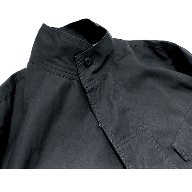 UNFRM OUTDOOR STANDARD VENTILE MILITARY COAT  BLACK